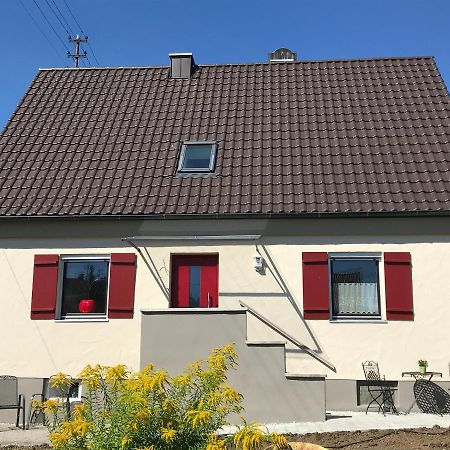 Ferienhaus -HAUS DER WEICHSEL- bei Lauingen, mit Sauna Veitriedhausen Exterior foto