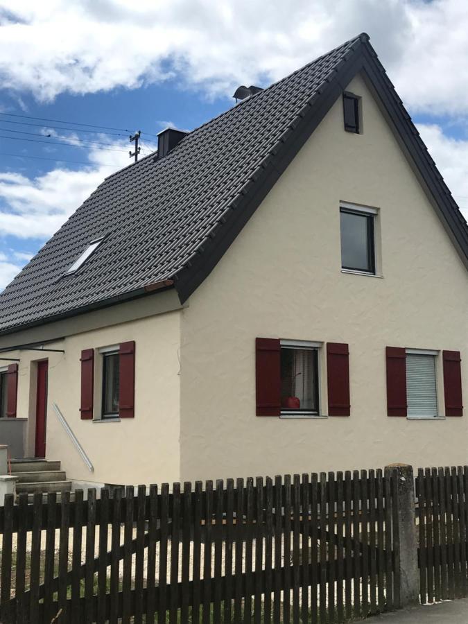 Ferienhaus -HAUS DER WEICHSEL- bei Lauingen, mit Sauna Veitriedhausen Exterior foto