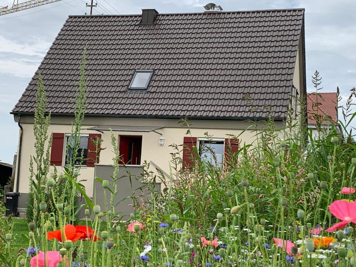 Ferienhaus -HAUS DER WEICHSEL- bei Lauingen, mit Sauna Veitriedhausen Exterior foto